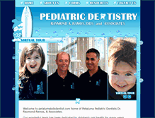 Tablet Screenshot of petalumakidsdentist.com